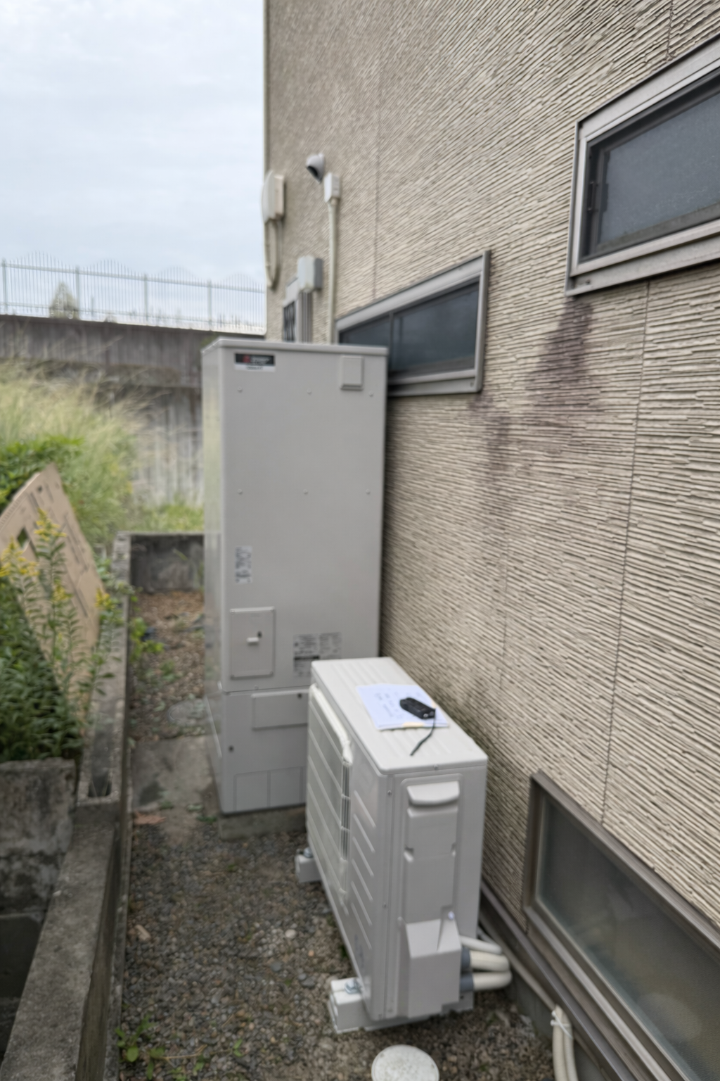 施工後 エコキュート 小牧市